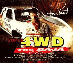 超级四轮驱动赛车SFC游戏截图第1张