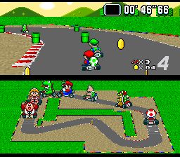 超级马里奥赛车SFC游戏截图第9张