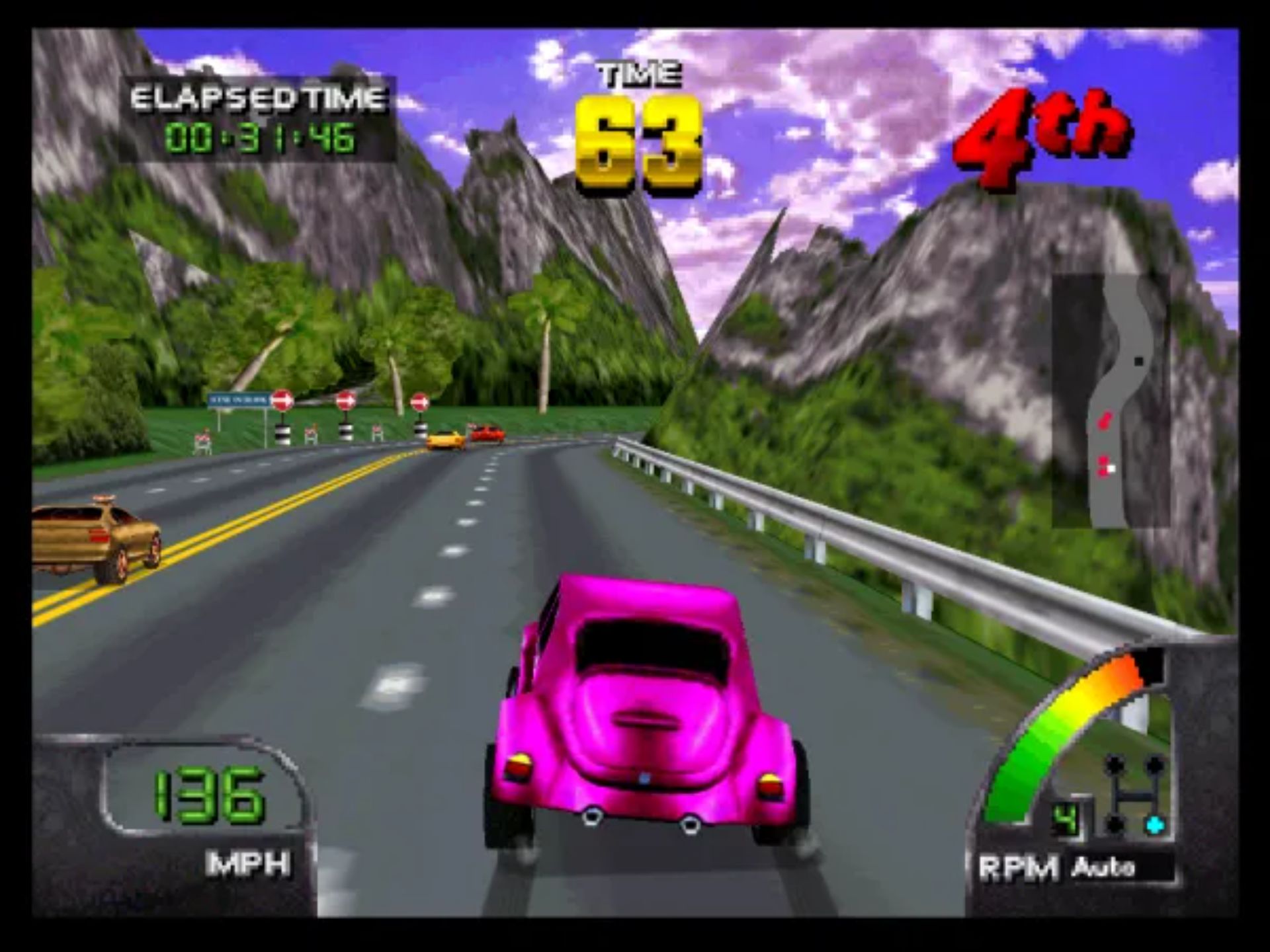 世界赛车N64游戏截图第13张