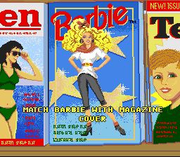 芭比：超级模特儿SFC游戏截图第8张