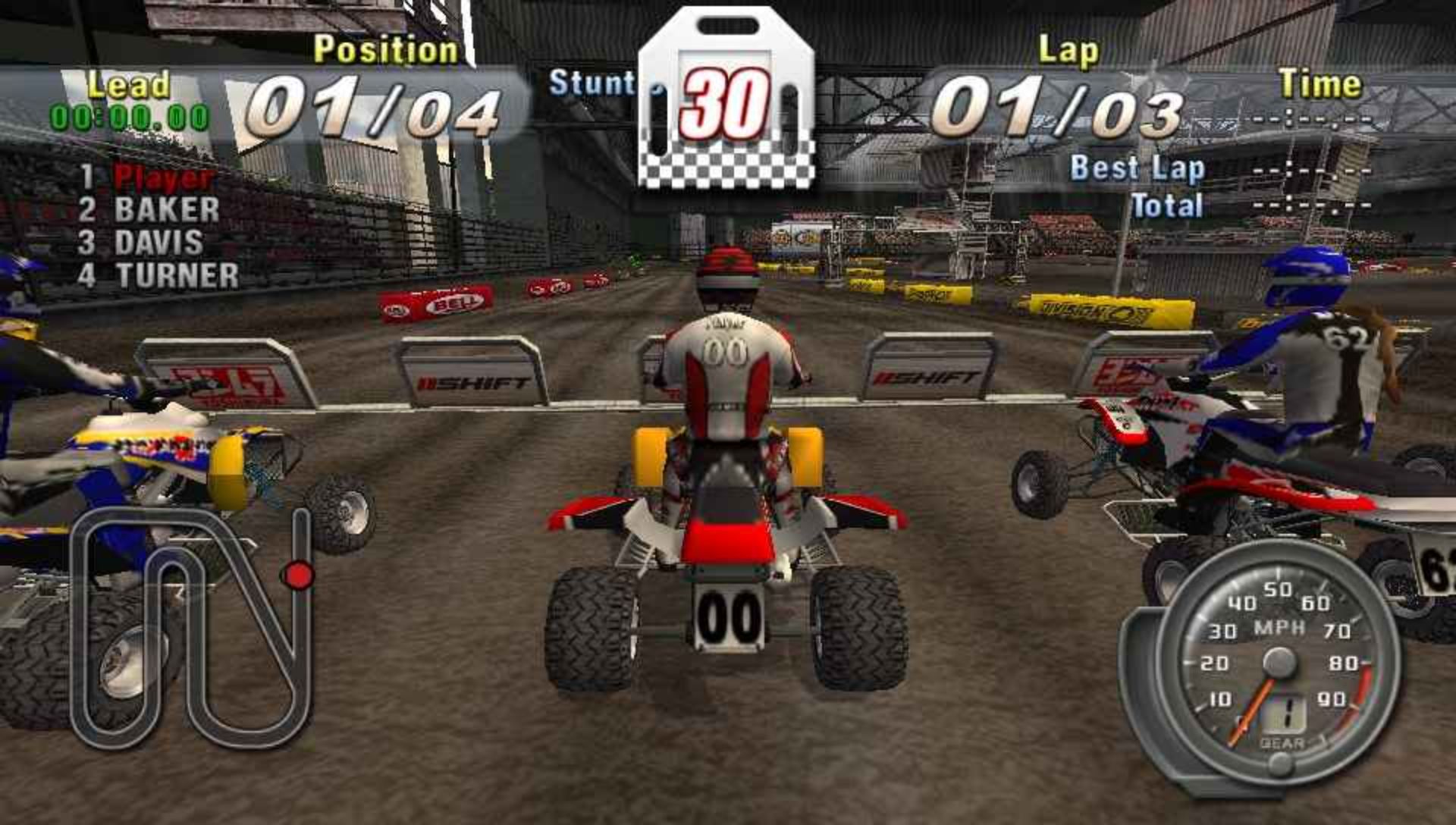 沙滩机车赛／ATV越野机车大赛PSP游戏截图第6张