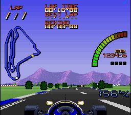 尼格尔曼塞尔F1挑战SFC游戏截图第10张