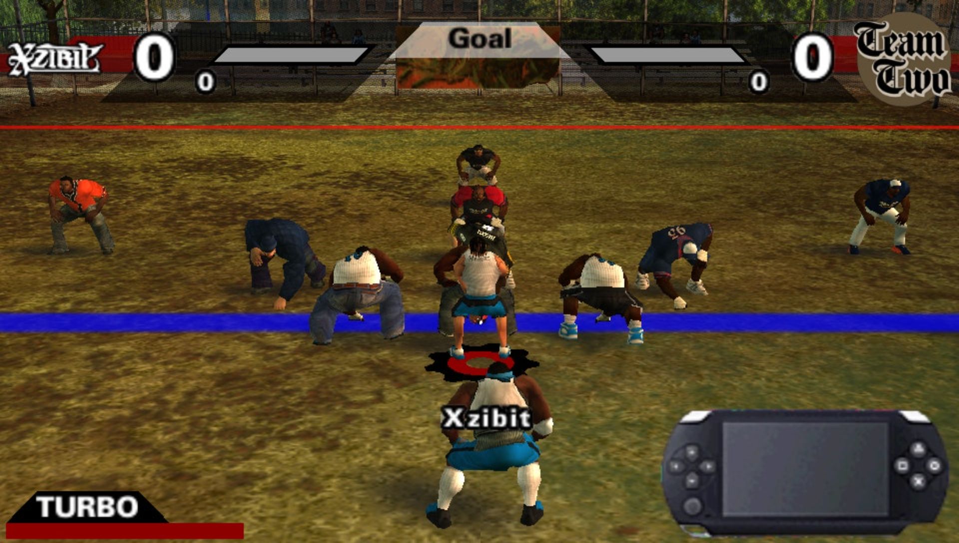 NFL街头橄榄球2：释放PSP游戏截图第9张