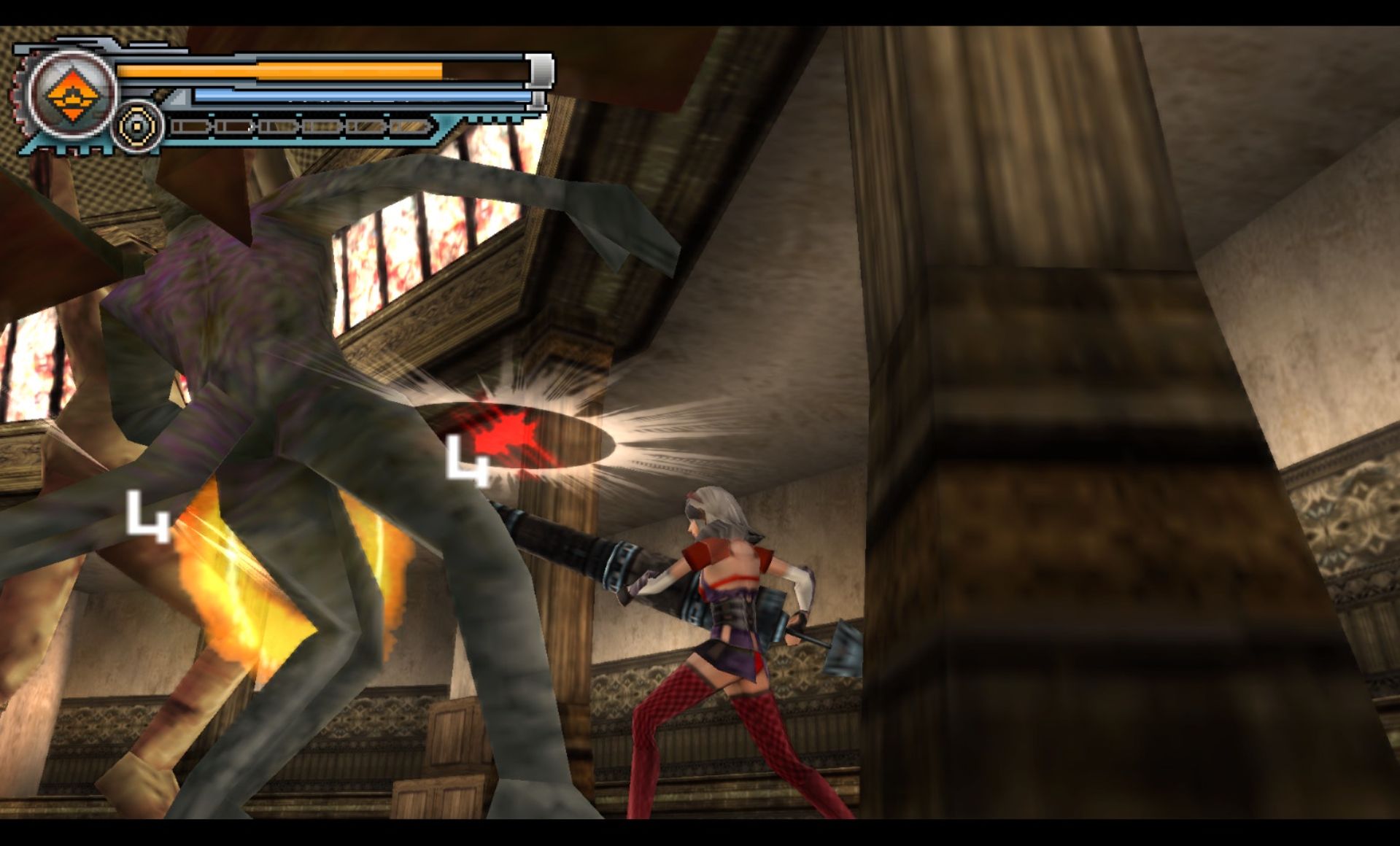 廉价2500系列Vol.13：恶魔猎人（驱魔圣女）PSP游戏截图第8张