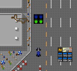 超级F1竞技场1SFC游戏截图第9张