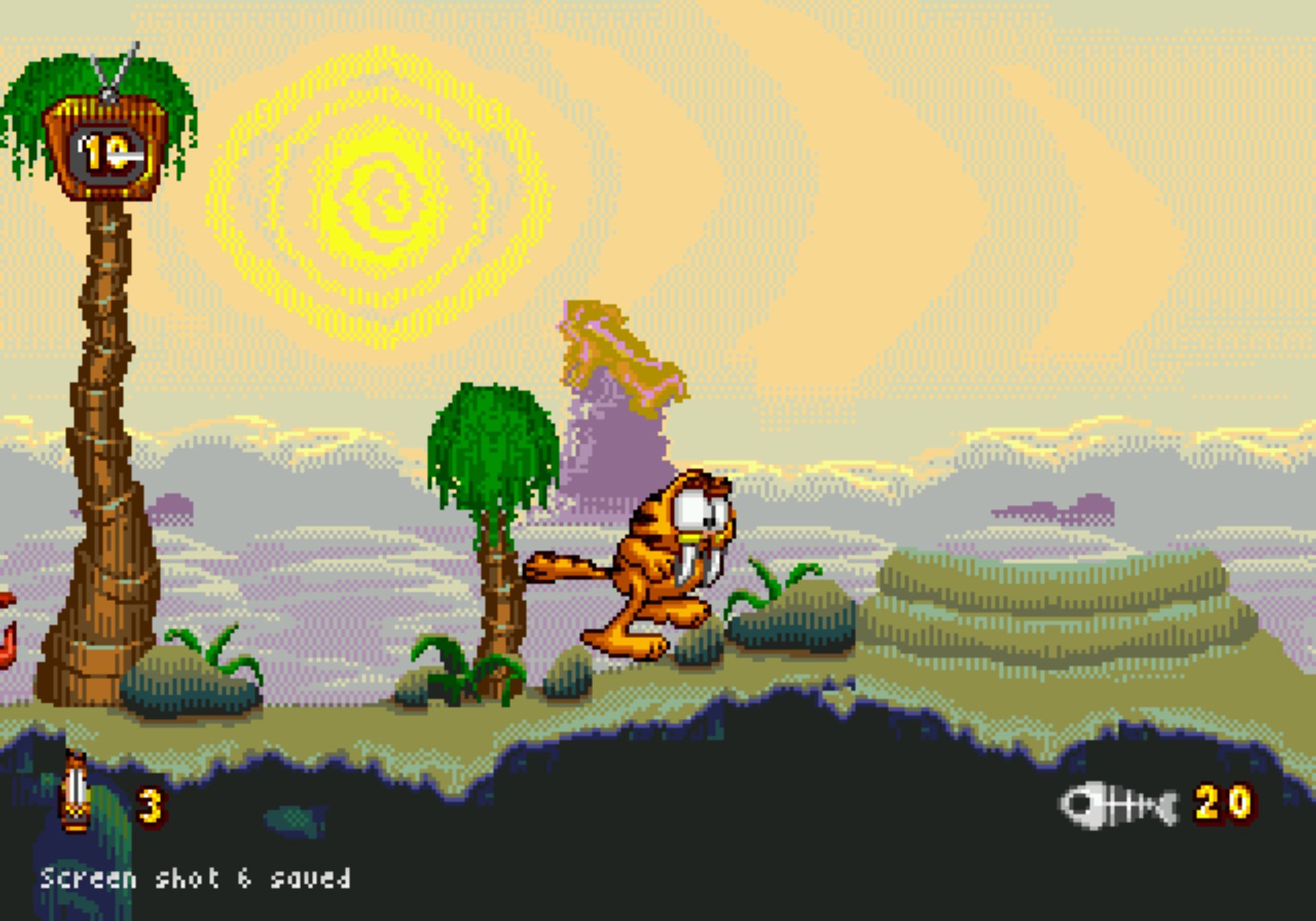 加菲猫MD游戏截图第3张