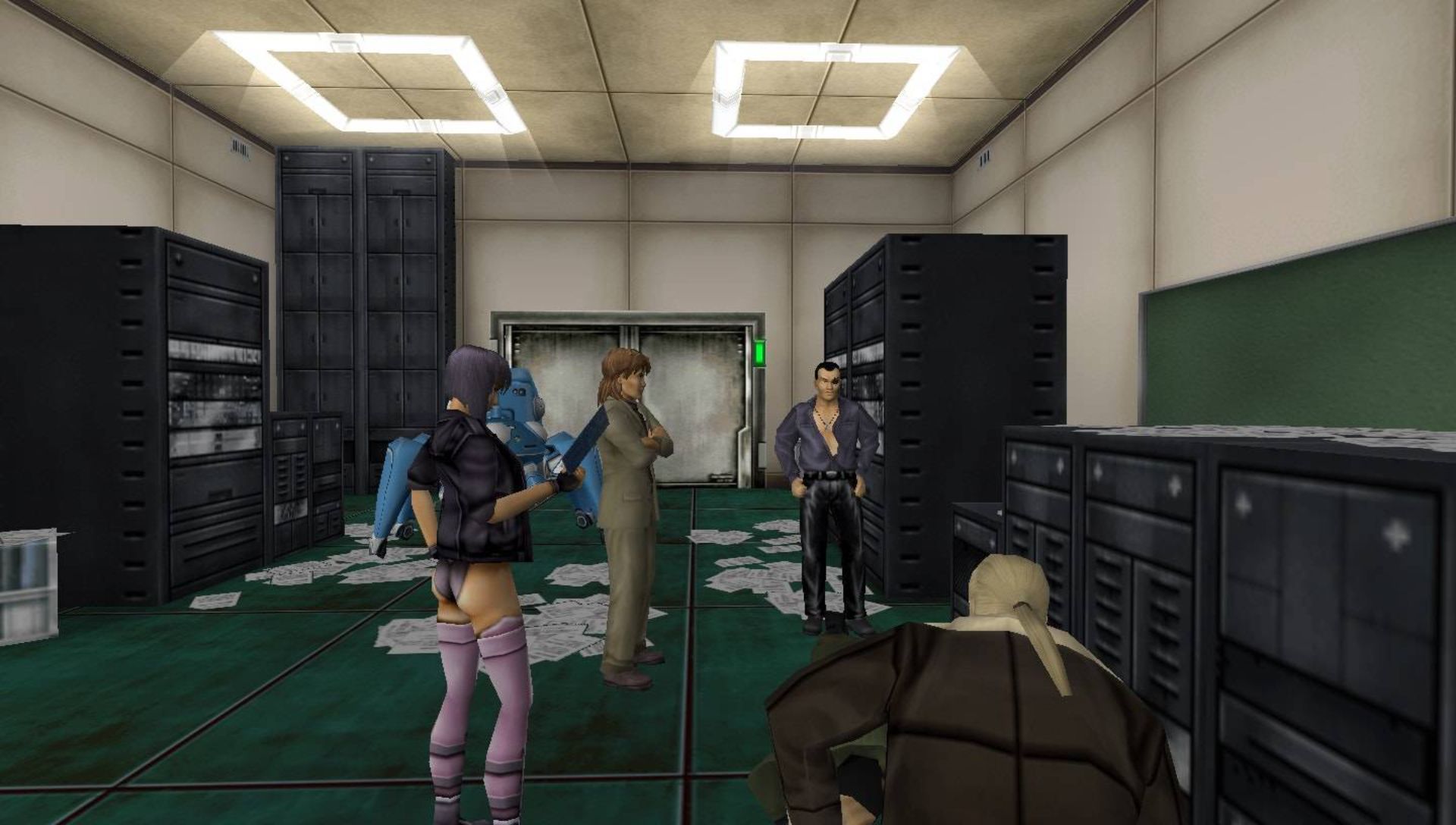 攻壳机动队：猎人的领域PSP游戏截图第16张