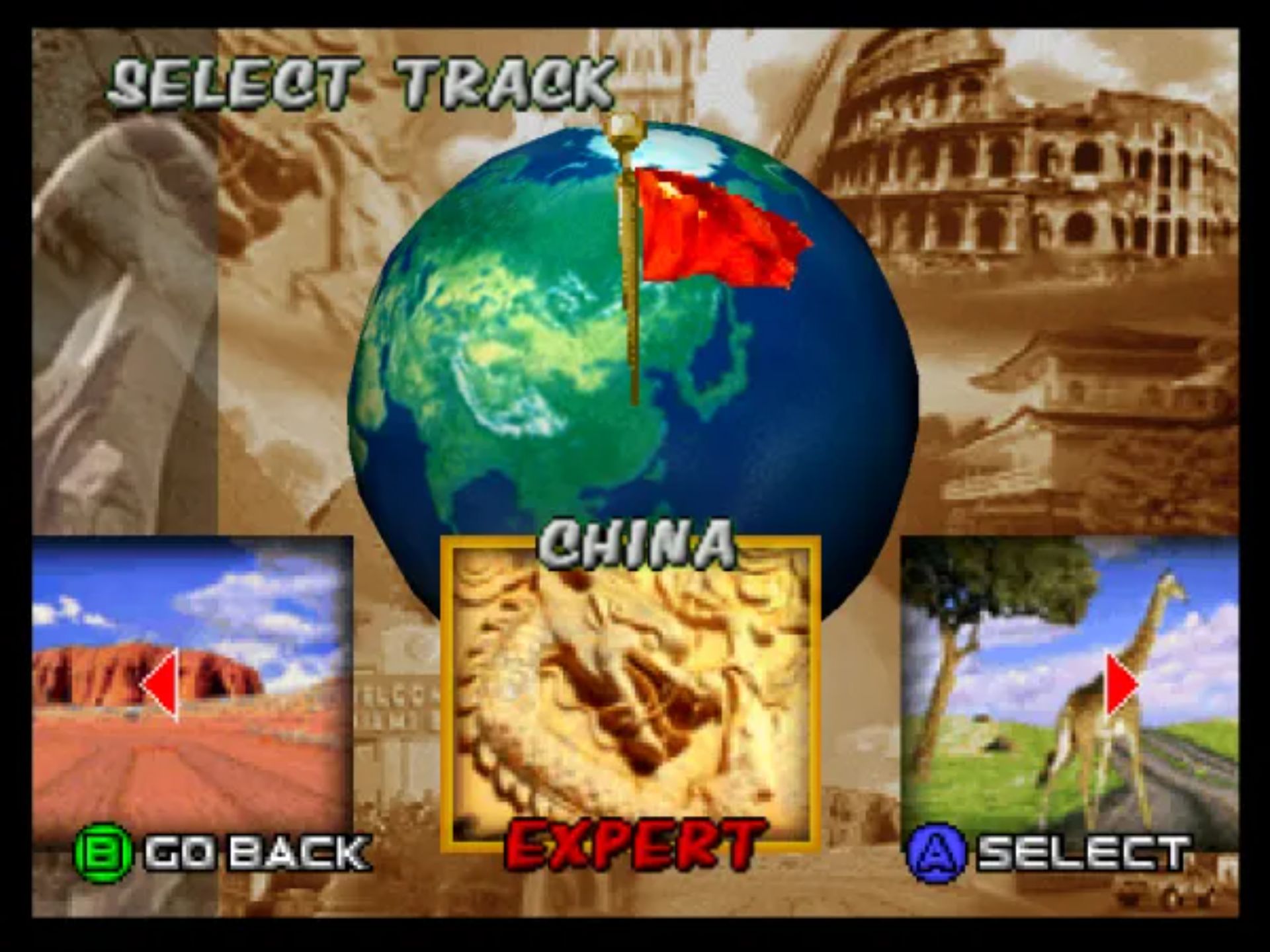 世界赛车N64游戏截图第4张