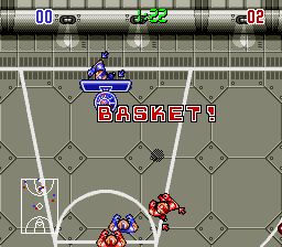 战斗篮球／比尔·兰比尔的战斗篮球SFC游戏截图第6张
