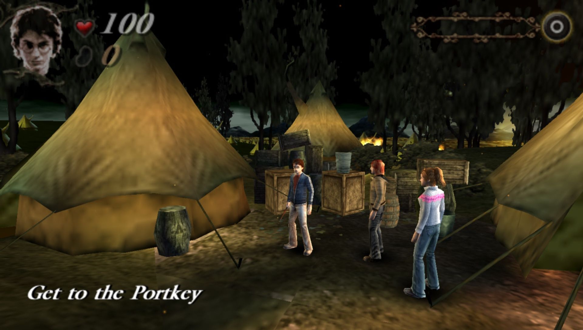 哈利波特与火焰杯PSP游戏截图第3张