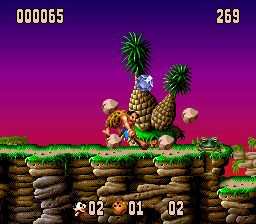 摩登原始人SFC游戏截图第9张