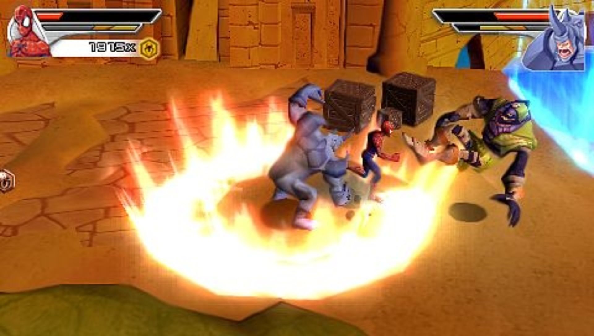 蜘蛛侠：敌友难辨PSP游戏截图第21张