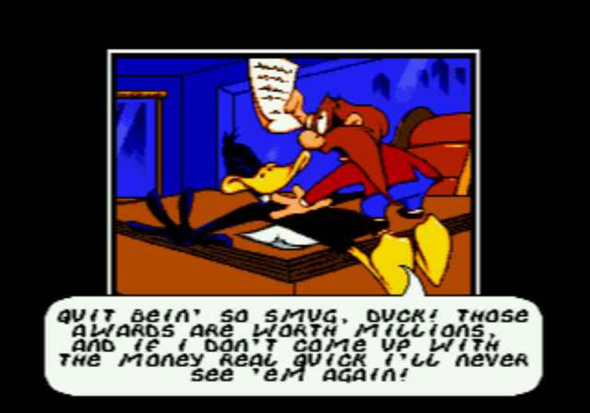 达菲鸭好莱坞冒险MD游戏截图第5张