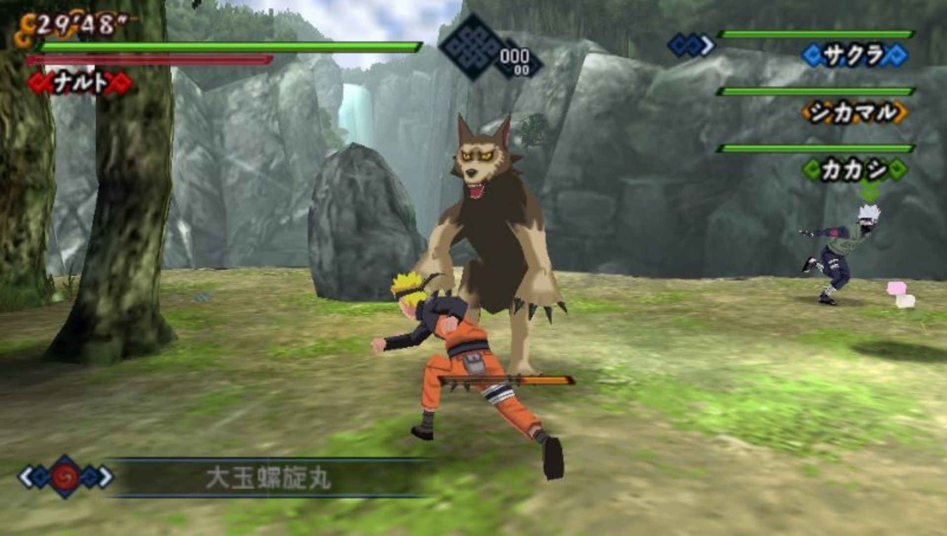 火影忍者疾风传：羁绊之战PSP游戏截图第5张