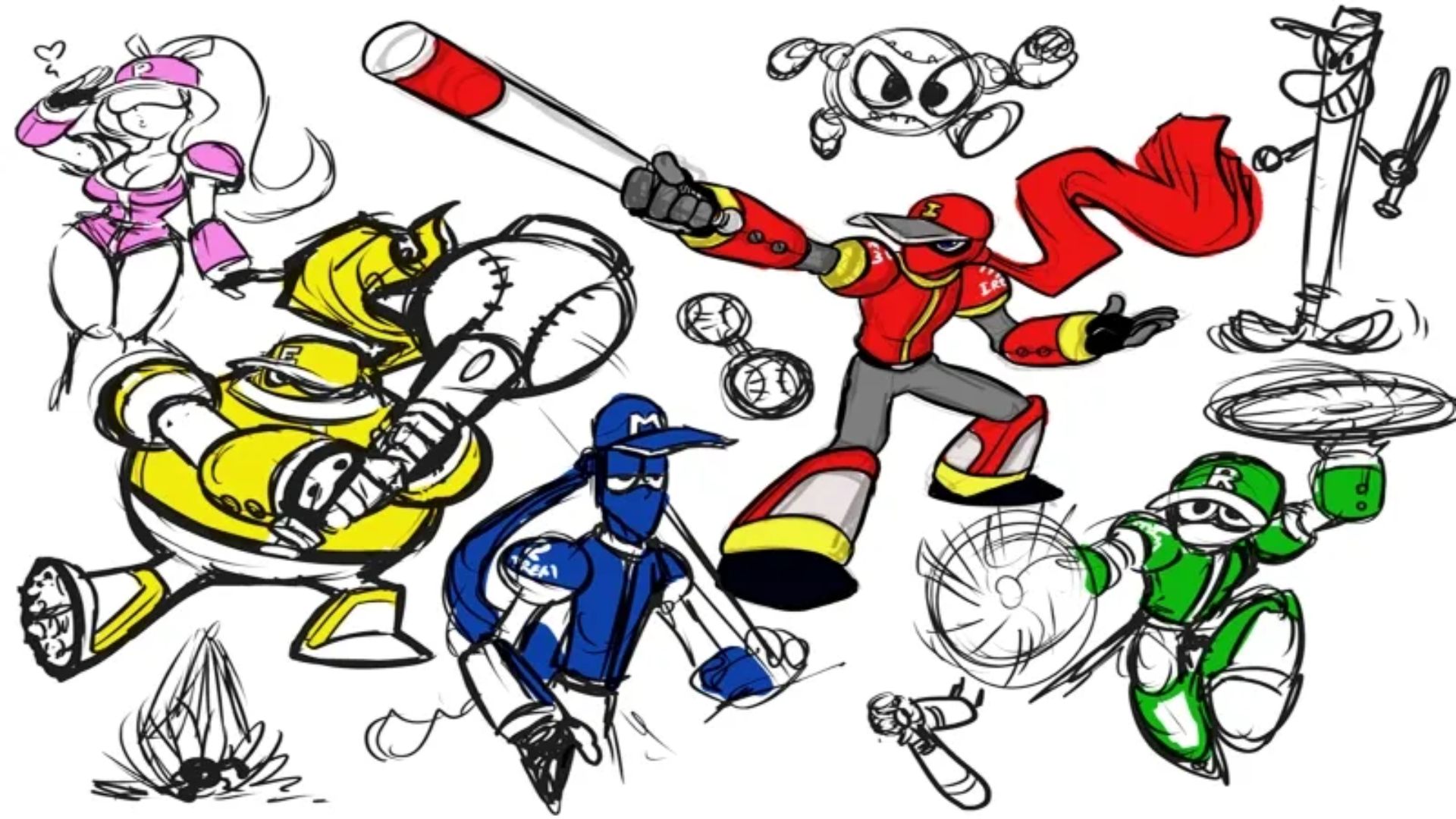 忍者棒球街机游戏截图第2张