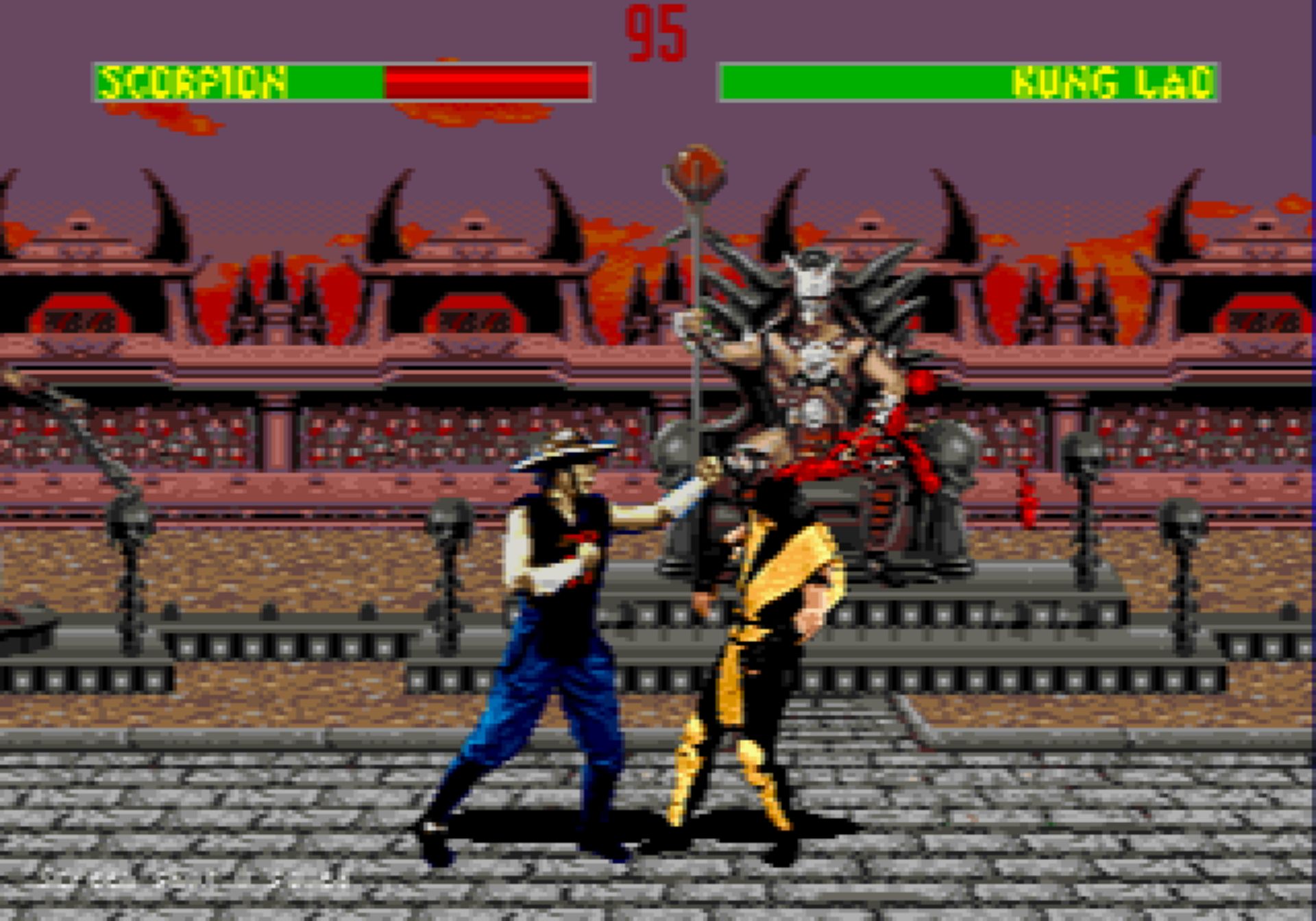 真人快打2MD游戏截图第9张