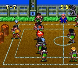 炎之斗球儿：躲避球弹平SFC游戏截图第19张