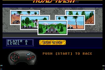 暴力摩托1MD游戏截图第6张