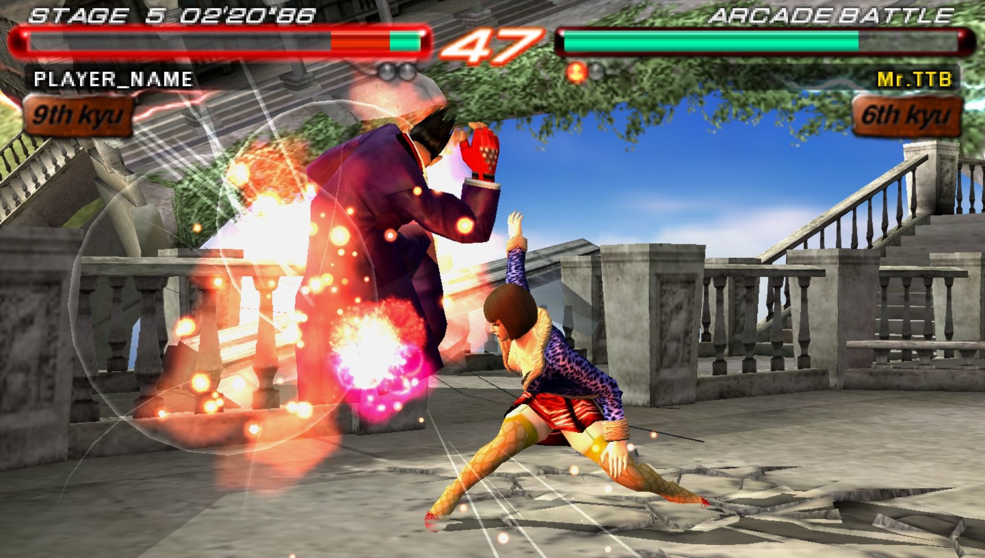 铁拳6PSP游戏截图第21张