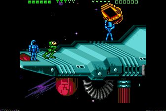 忍者蛙与双截龙MD游戏截图第14张