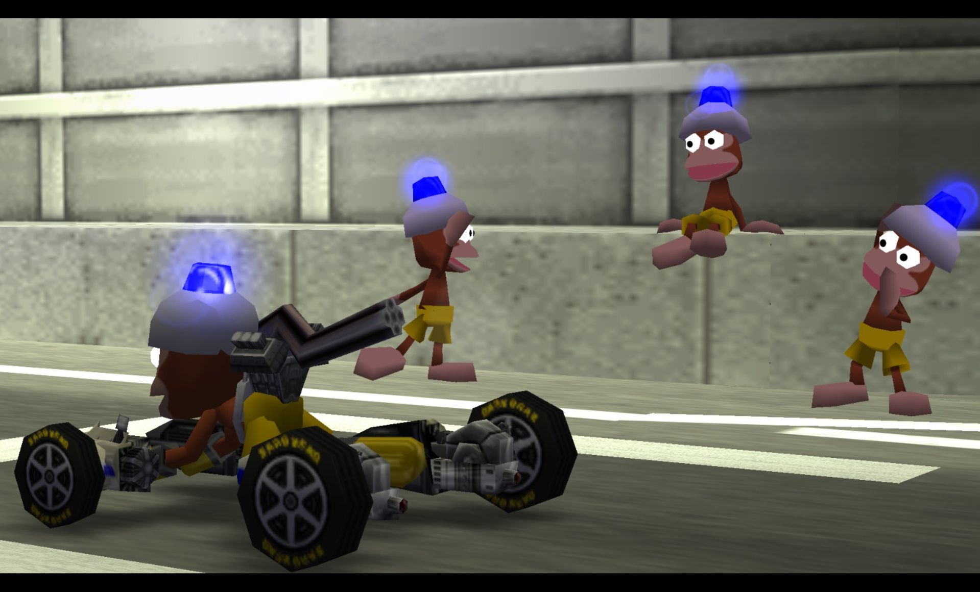 捉猴啦：比波猴赛车PSP游戏截图第16张