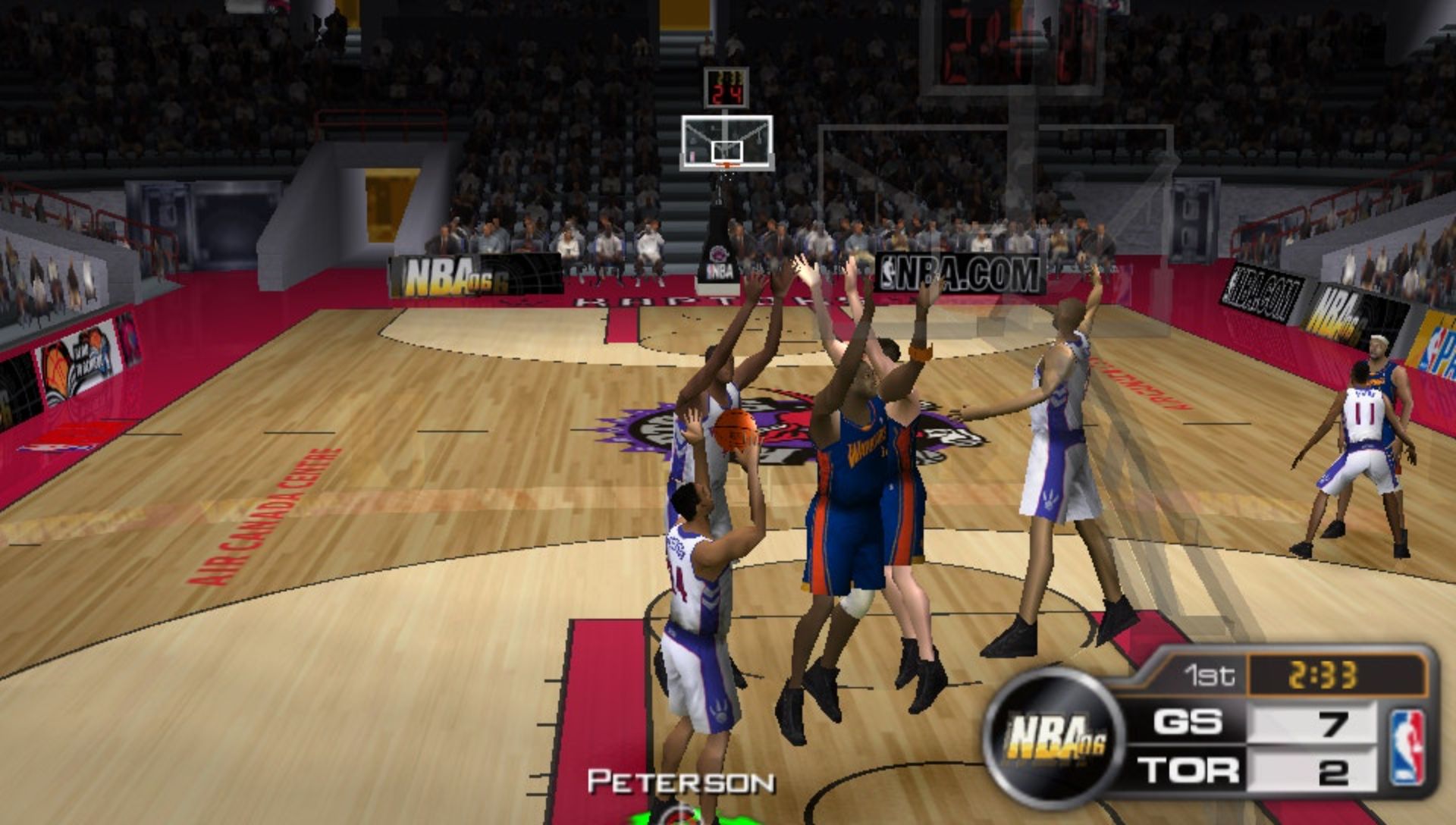 美国职业篮球联赛06PSP游戏截图第9张