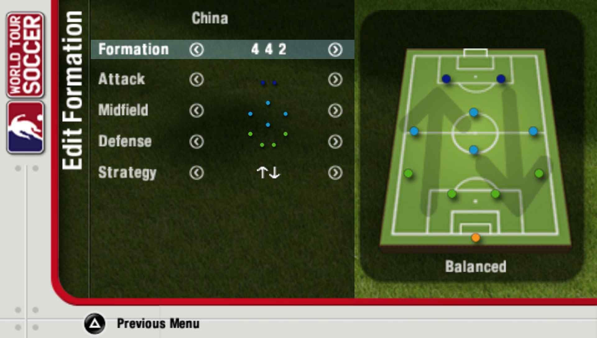 世界足球巡回赛PSP游戏截图第18张