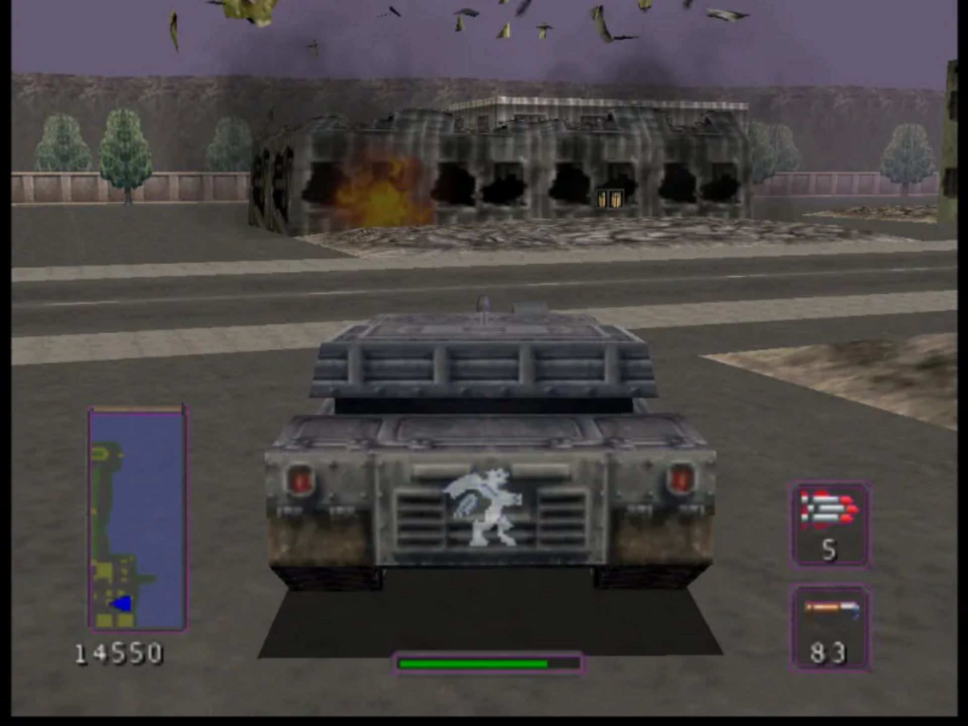 坦克大战：世界公敌N64游戏截图第15张