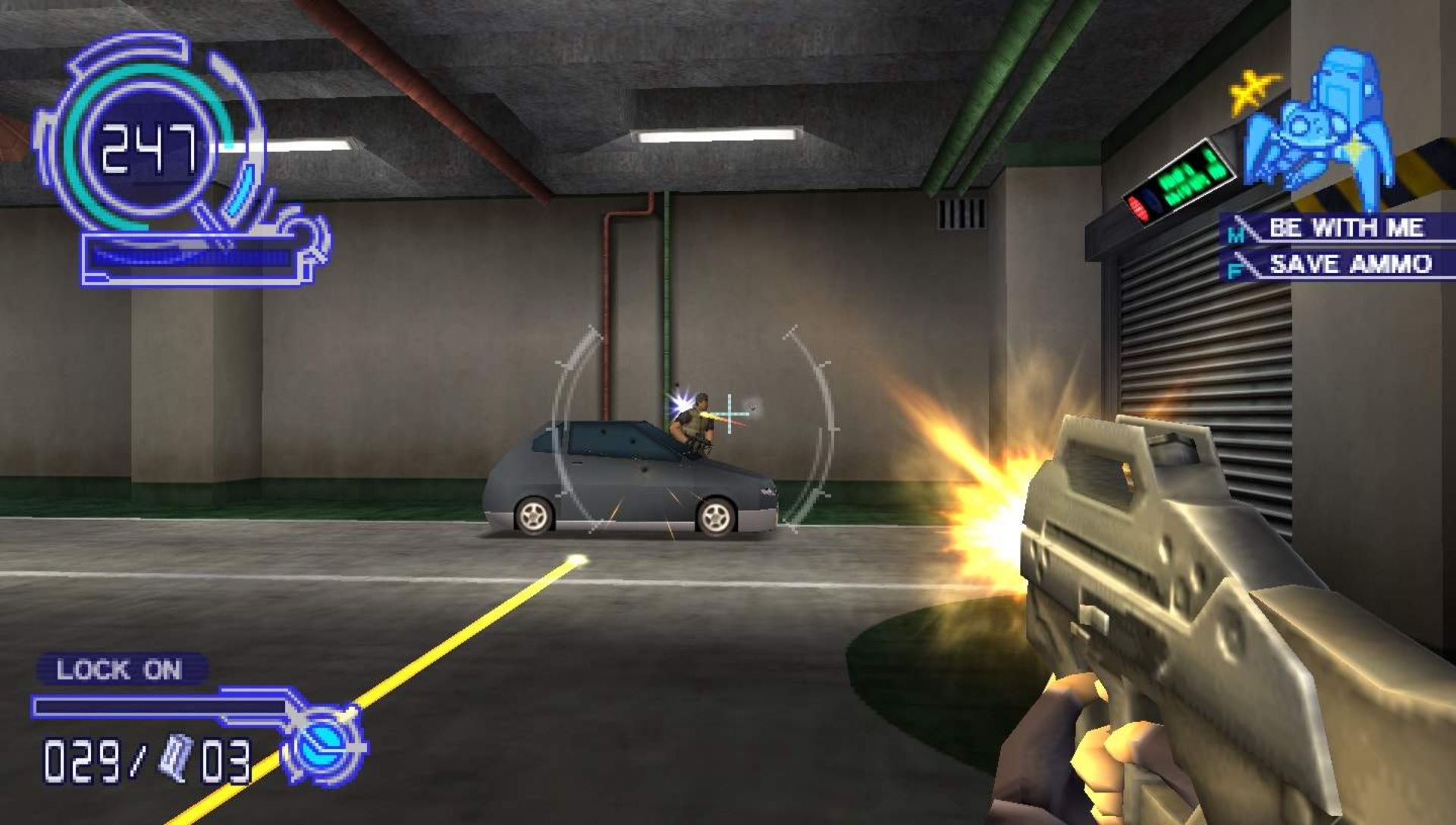 攻壳机动队：猎人的领域PSP游戏截图第11张