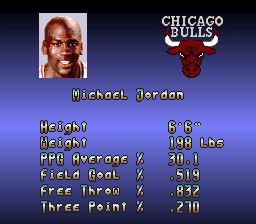 NBA全美明星挑战赛SFC游戏截图第13张