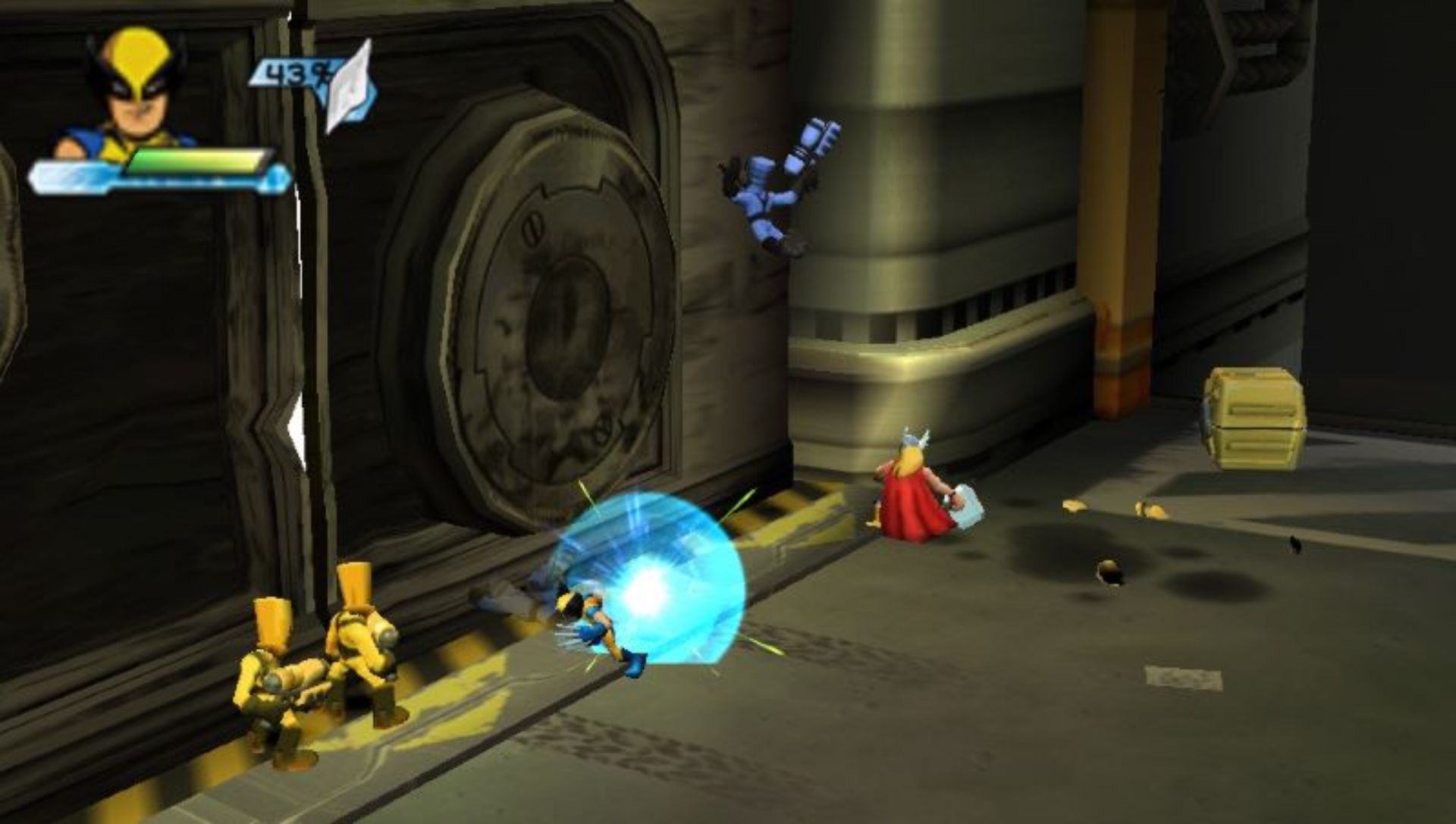 漫威超级英雄战队PSP游戏截图第11张