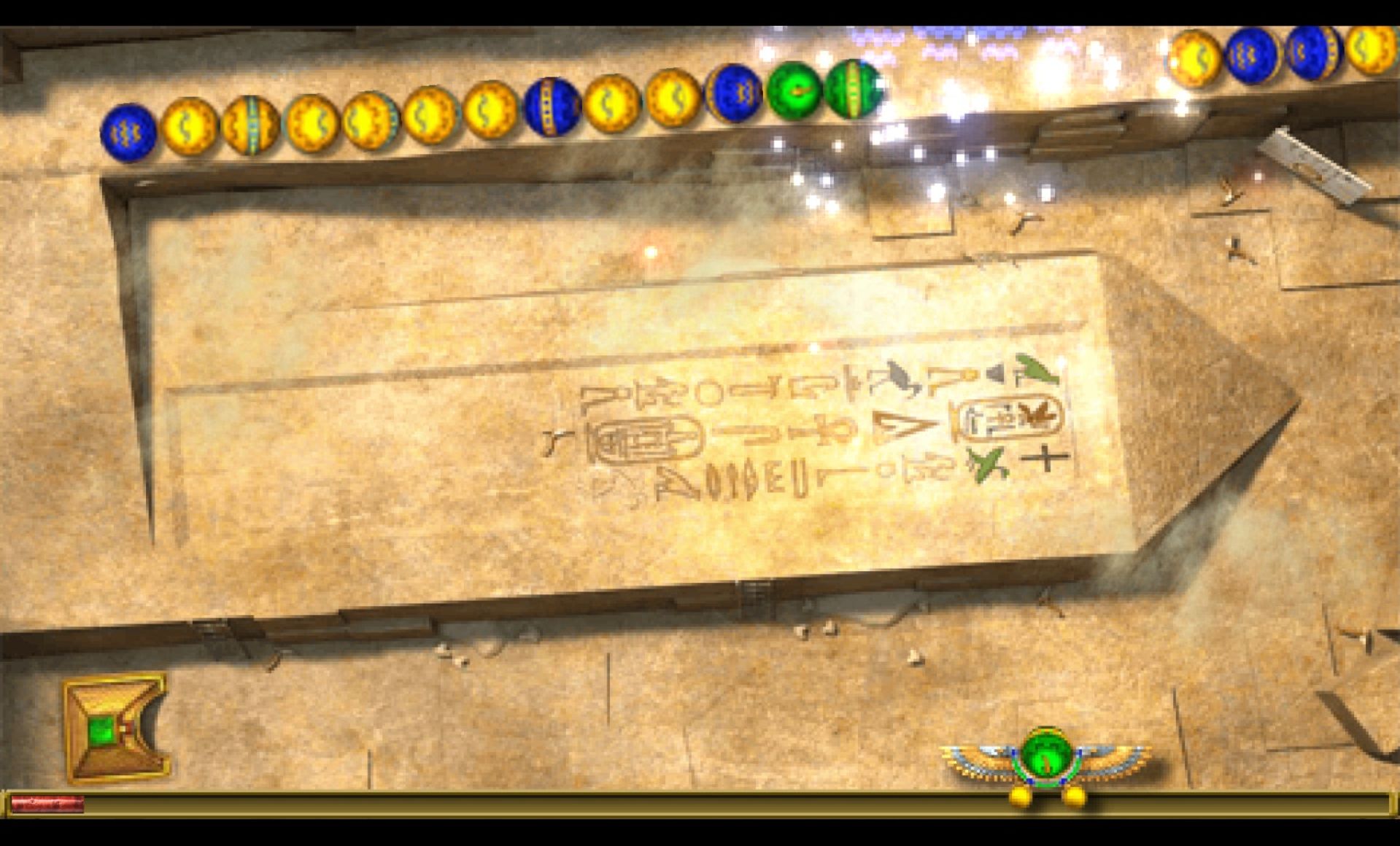 埃及祖玛：法老王的挑战PSP游戏截图第10张