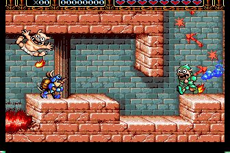 火箭骑士历险记／火箭骑士大冒险MD游戏截图第8张