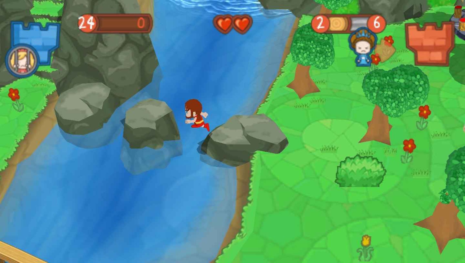 肥肥公主大救援：蛋糕成堆PSP游戏截图第6张