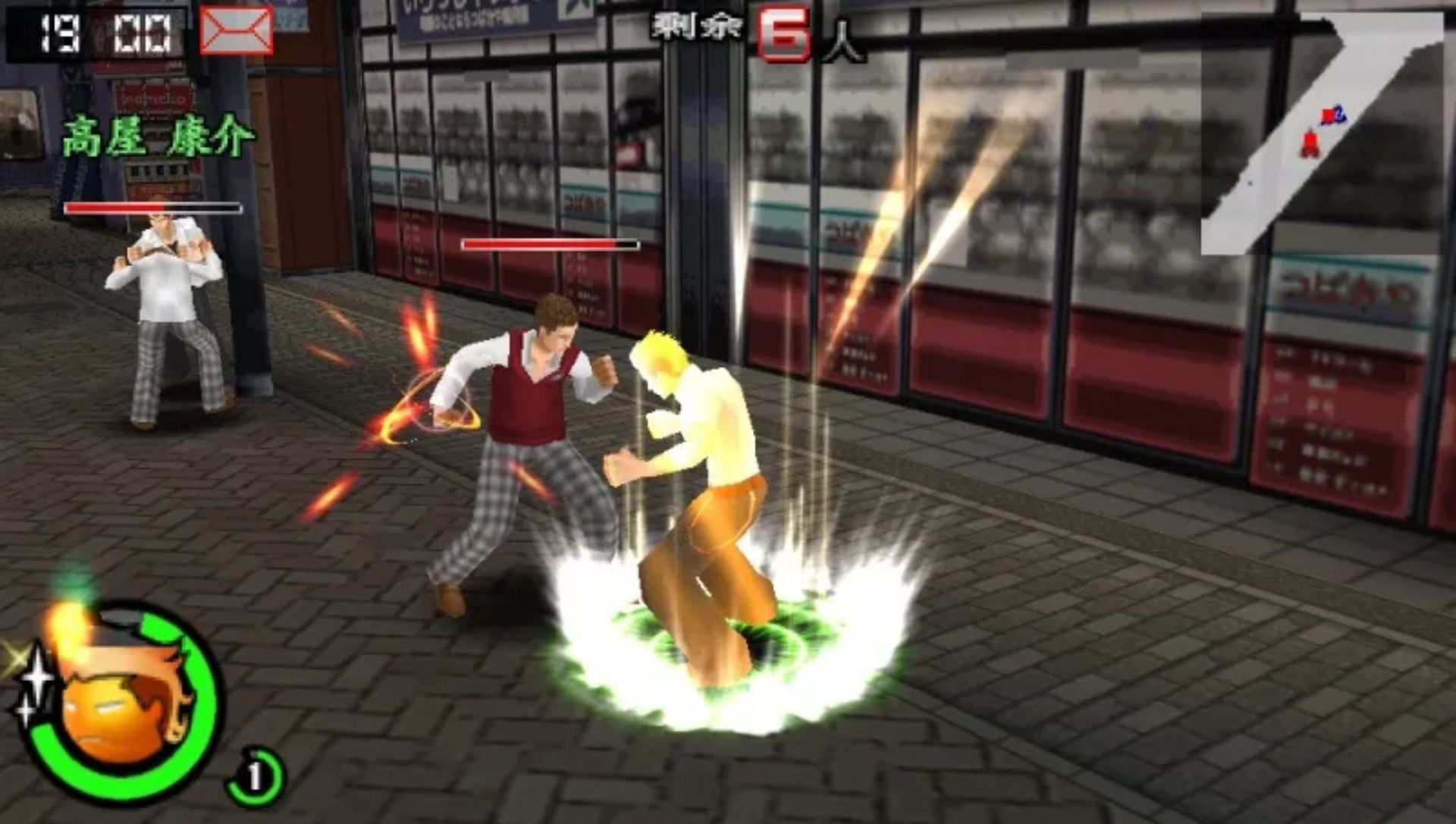喧哗番长：兄弟（东京大混战）PSP游戏截图第10张