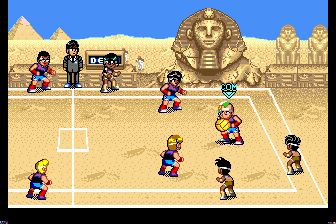 炎之斗球儿：躲避球弹平MD游戏截图第6张