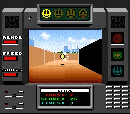 小精灵炮弹大对决／立体吃豆人射击版SFC游戏截图第8张