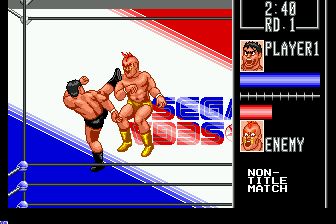 摔跤大战／摔角大战MD游戏截图第7张