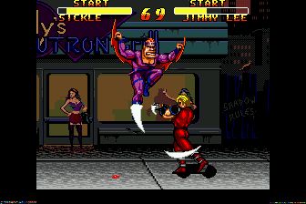 双截龙5：失落之影MD游戏截图第13张