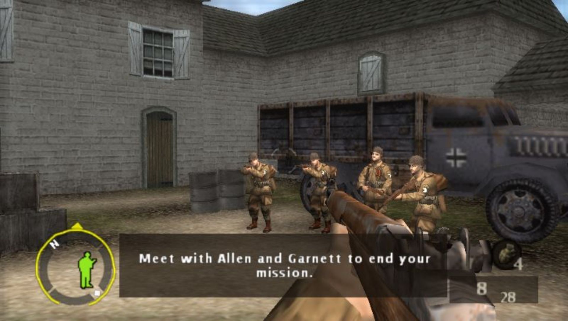 战火兄弟连：登陆日PSP游戏截图第20张