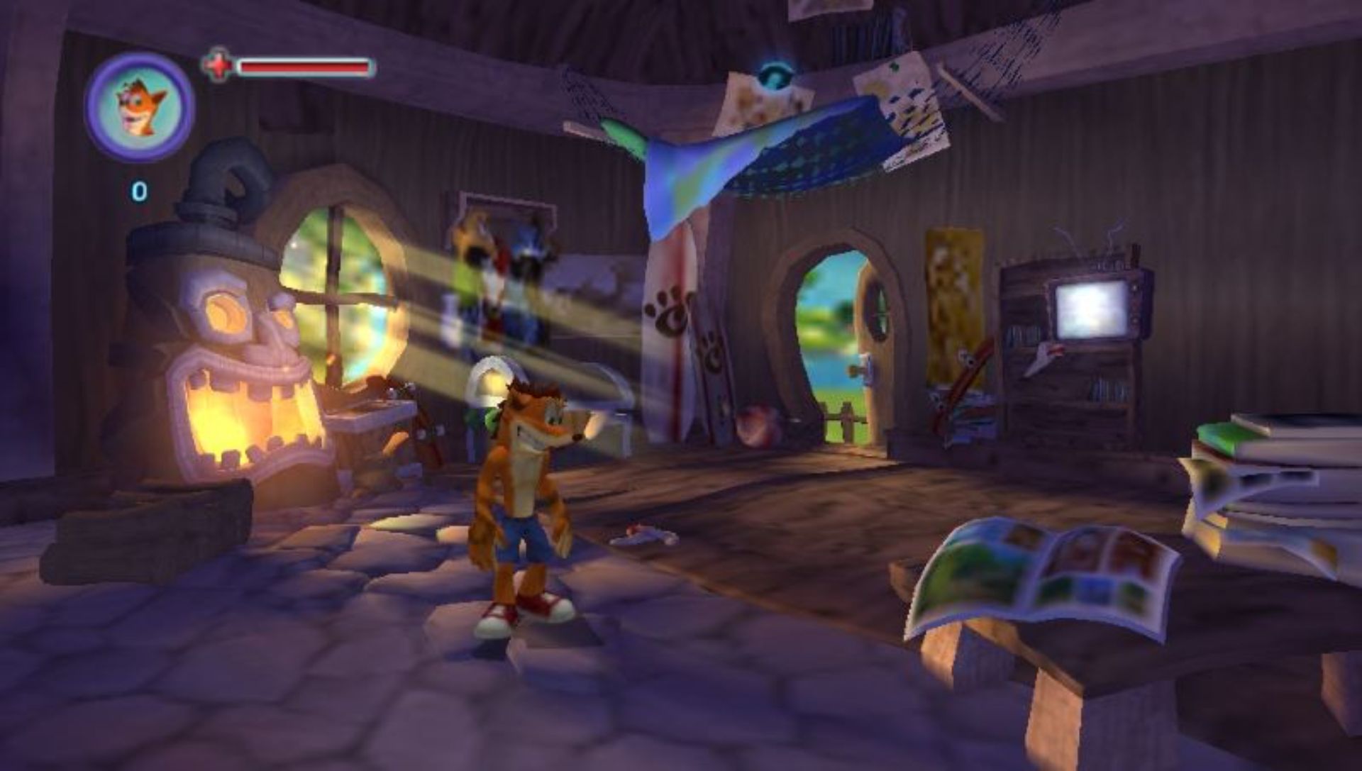 古惑狼：邪恶意志PSP游戏截图第2张