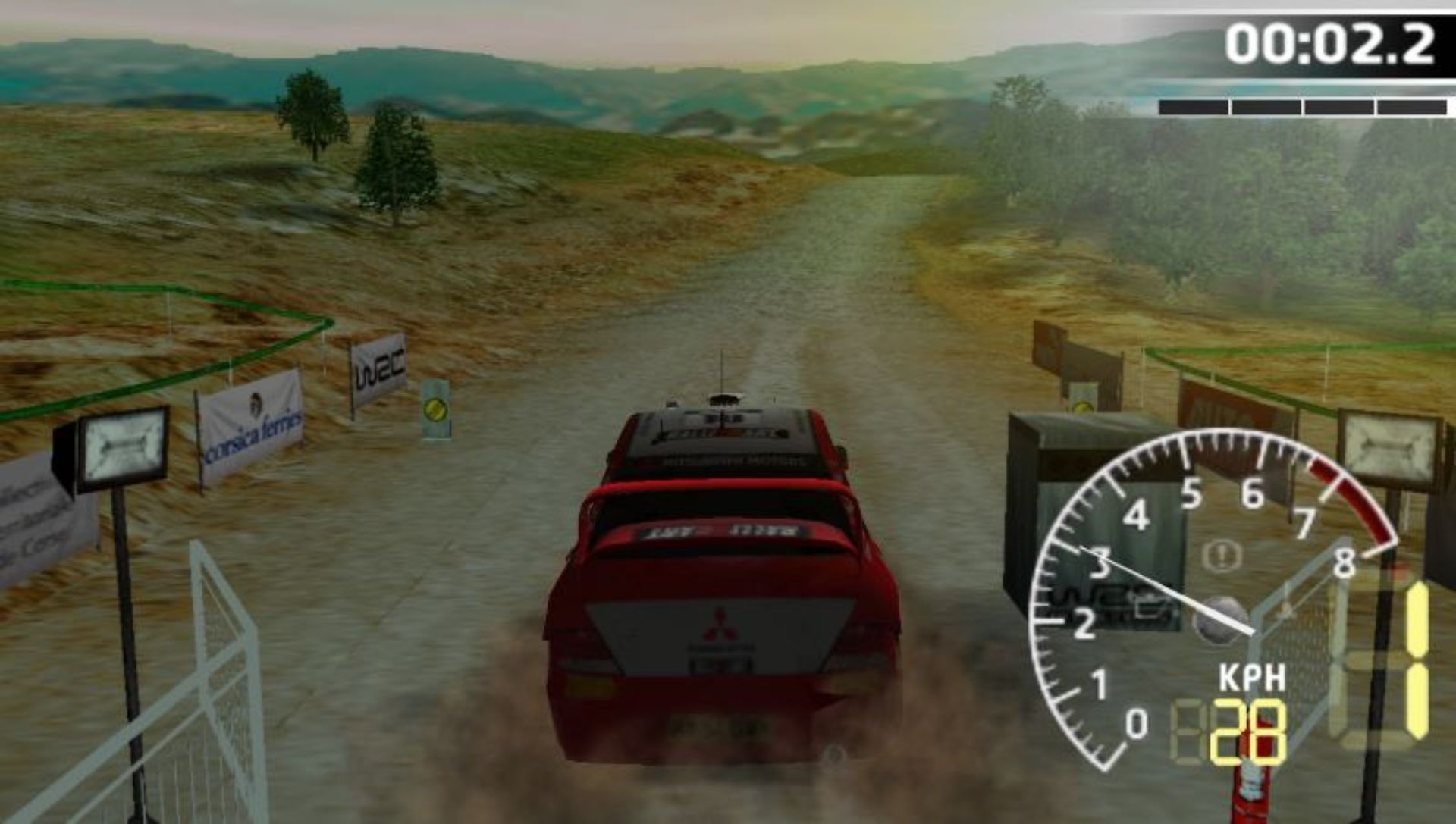 世界拉力锦标赛PSP游戏截图第6张