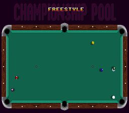 冠军桌球／超级桌球锦标赛SFC游戏截图第11张