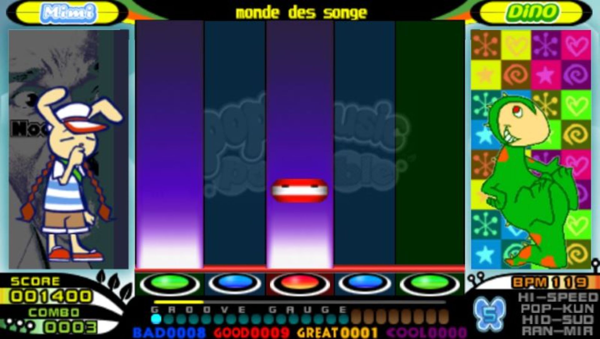 流行音乐1：携带版PSP游戏截图第13张