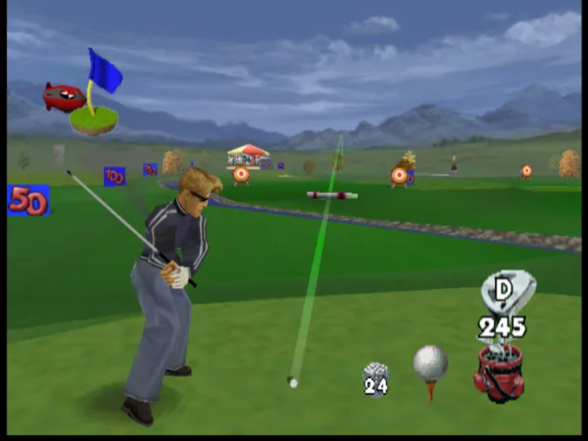 泰格伍兹高尔夫N64游戏截图第14张