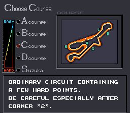 铃鹿八小时耐久赛SFC游戏截图第15张