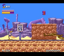 乐一通：哔哔鸟VS威利狼SFC游戏截图第5张