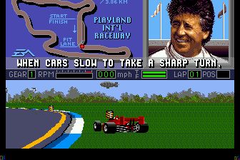 马里奥安德烈蒂赛车MD游戏截图第7张