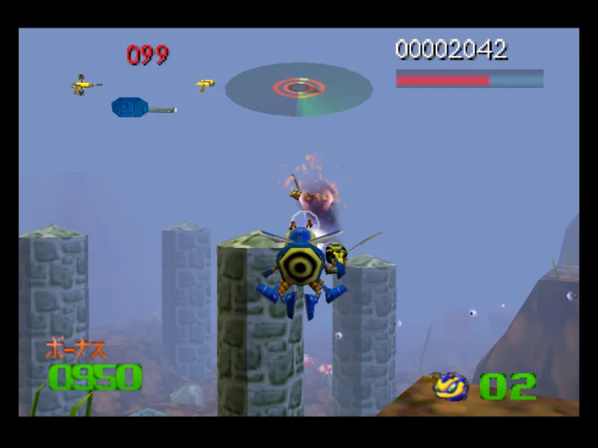 巴克大黄蜂N64游戏截图第16张