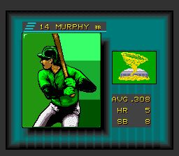 美国职棒大联盟之替补阵容SFC游戏截图第8张